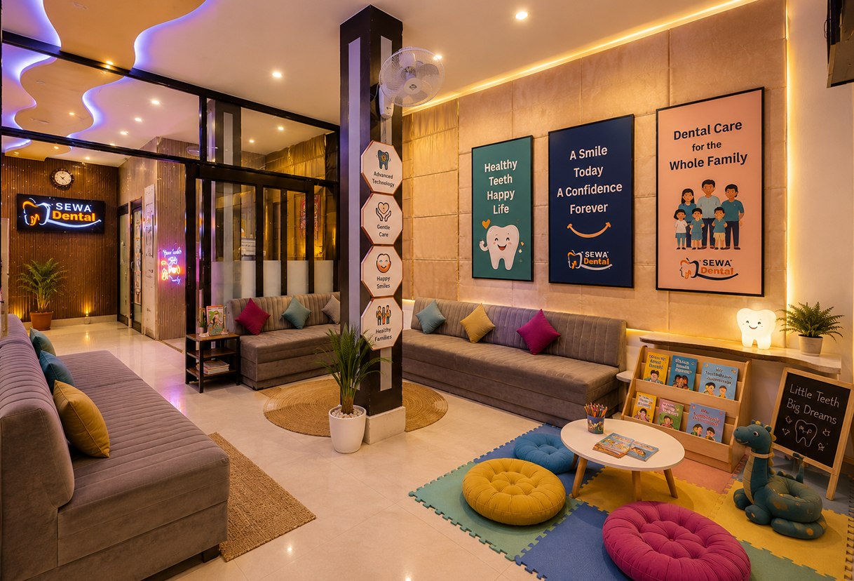 sewa dental clinic beautiful interior view
