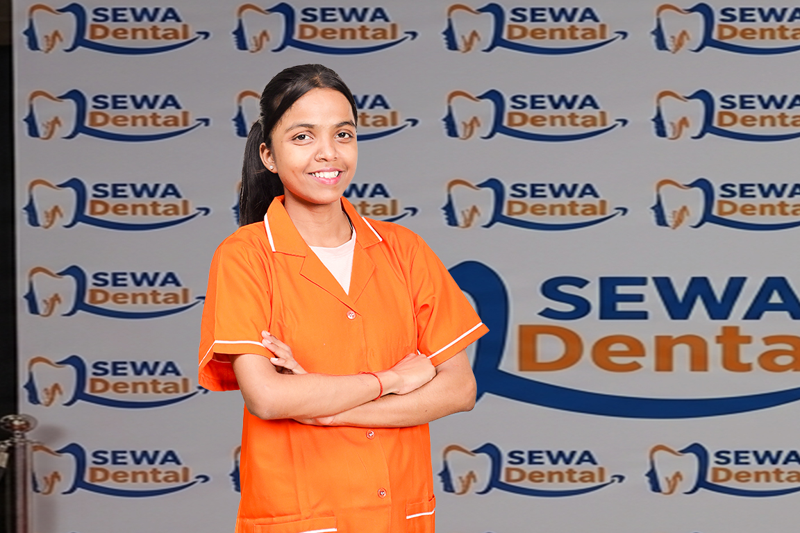 Dental care team member at Sewa Dental Clinic