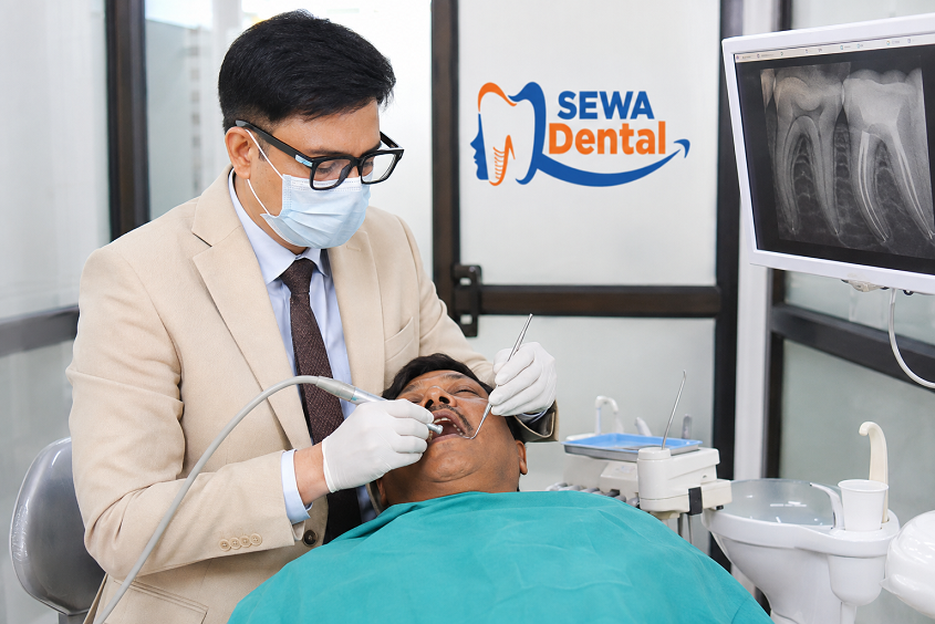 root canal treatment by dental surgeon ak singh in varanasi